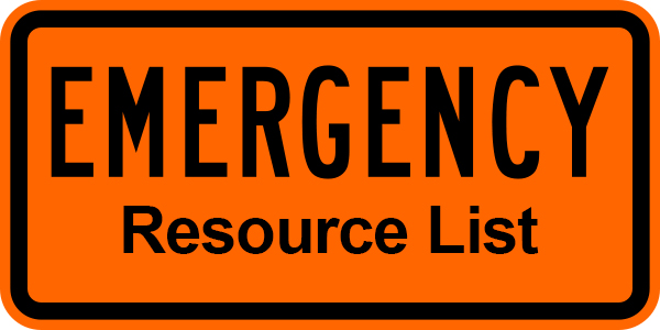 Emergency Resource LIst Logo KAJN Radio KAJN Radio   Emergency Resource LIst Logo 